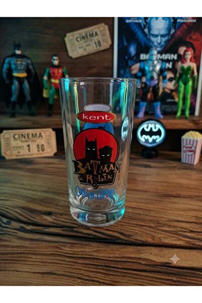 Hureggo Vintage Kent Confectionery Batman & Robin Nostalgic Souvenir Soft Dri...
