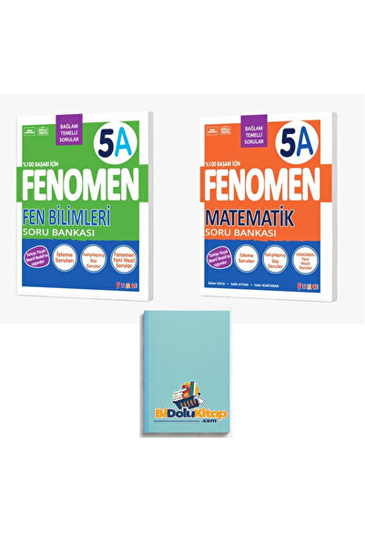Fenomen Yayıncılık FENOMEN 5 FEN BİLİMLERİ (A) - MATEMATİK (A)SORU BANKASI (D...