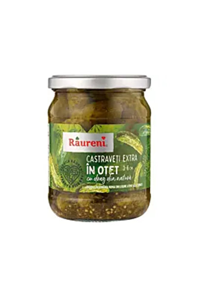 Raureni Castraveți murați extra 3-6 cm 490 g