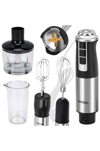 Kraft&dele Blender electric cu accesorii, 1500 W, KD 4181