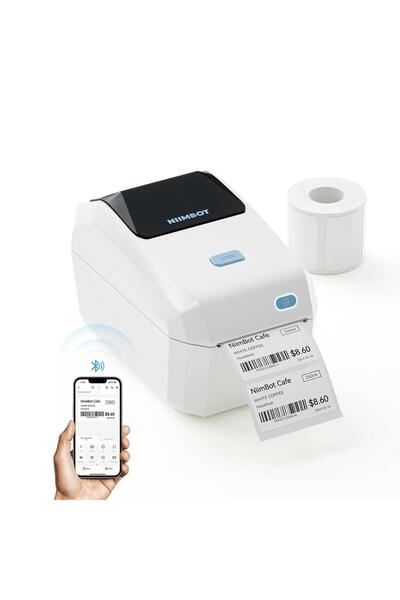 NiiMbot K3-W 203 DPI TAŞINABİLİR KABLOSUZ ETİKET YAZICI (Krem)