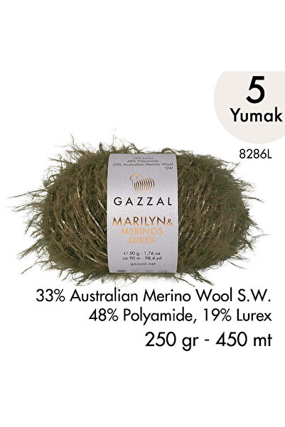 Gazzal Marilyn & Merinos Lurex 8286 L