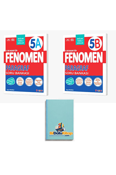 Fenomen Yayıncılık FENOMEN 5 PARAGRAF A-B SORU BANKASI ( DEFTER HEDİYE)