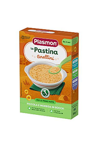 Plasmon Paste pentru bebeluși Anellini, +6 luni, 300 g
