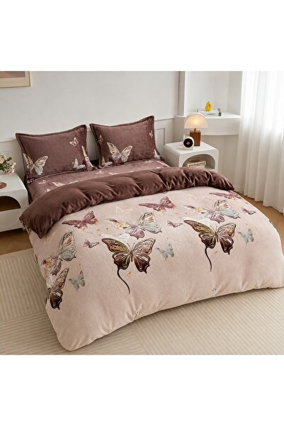 CHIRASO Set Lenjerie CHIRASO, COCOLINO, 4 piese, Cearceaf ELASTIC 180x200+30c...