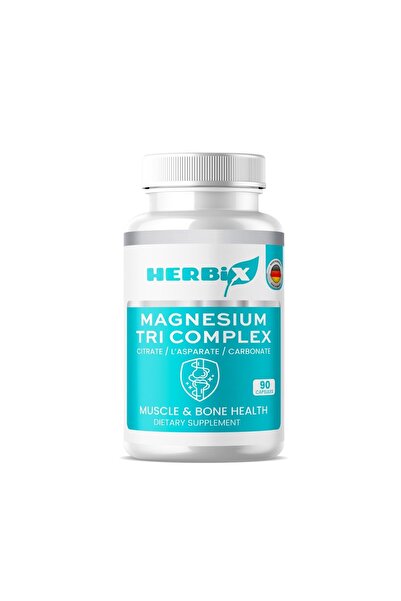 Herbix Magneziu Triplu Complex 90 Capsule -