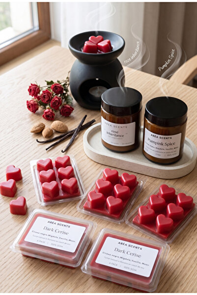 ARÉA Scents Wax Melts Inimioare Dark Cerise – Cireșe Negre, Migdale & Vanilie...