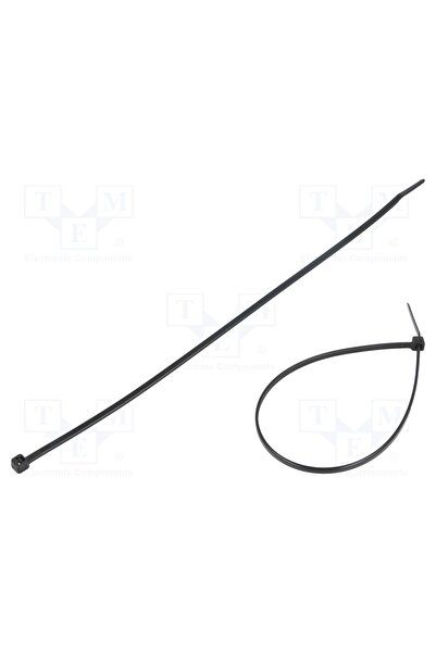 OEM Colier de strângere FIX&FASTEN FIX-S-2.5X200/BK, W 2,5mm, neagră, poliami...