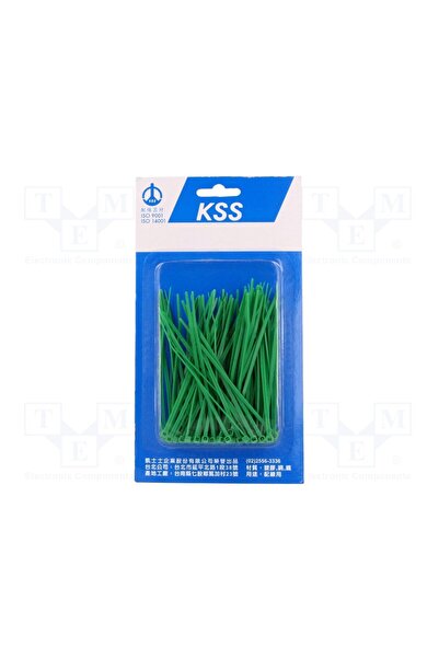 OEM Colier de strângere KSS WIRING PB100-4GN, W 2,5mm, verde, poliamidă, 78,5...