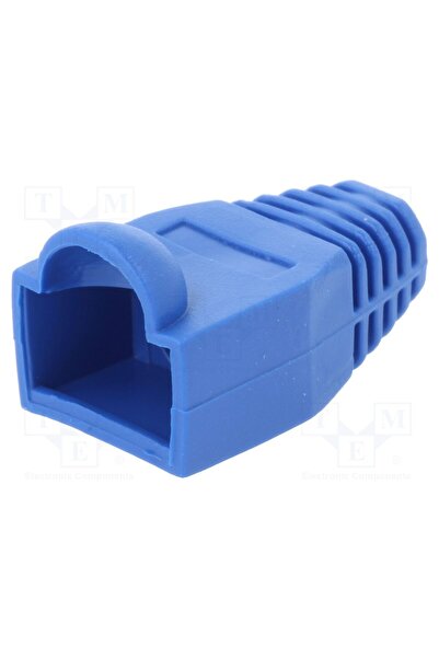 OEM Protecţie mufă LOGILINK LOG-MP0066, 6,5mm, albastră, RJ45, Pachet 10 buc
