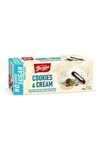 BERGEN Biscuiți și frișcă fără zahăr 128 g