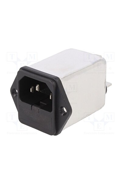OEM Conector alimentare AC ROXBURGH EMC RIR0622H, soclu, tată, Inom 6A, Ir 0,...