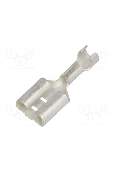 OEM Terminal plat JST LTO-1.0T-250N, 6,3mm, 0,8mm, mamă, 0,5÷1mm2, crimpat, p...