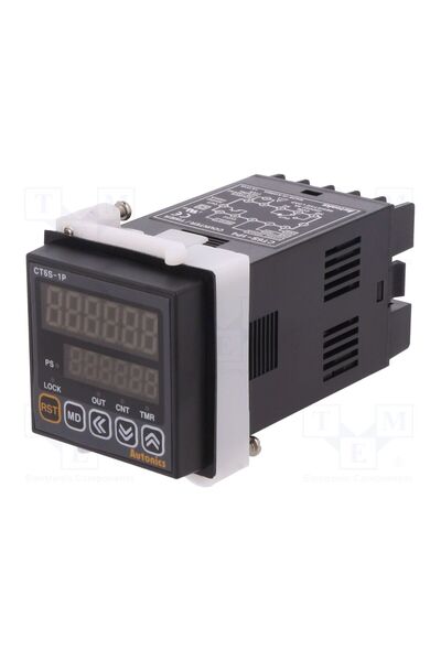 OEM Contor electronic AUTONICS CT6S-1P4, LED x2, timp consumat/impulsuri, SPD...