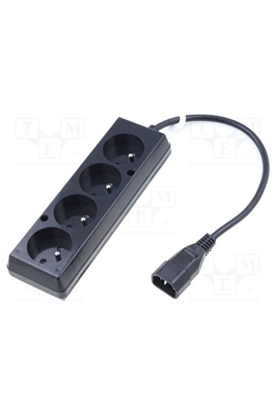 OEM Cablu JONEX WN217-3/07/0.3BK-4, H05VV-F, 3x1mm2, CEE 7/5 (E) priză,IEC C1...