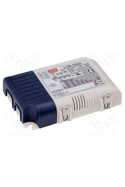 OEM Alimentator pulsatoriu MEAN WELL LCM-25DA, LED, DALI, 25W, 6÷54VDC, 350÷1...