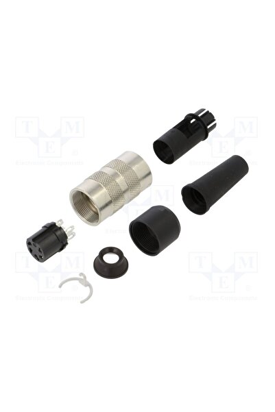 OEM Conector M16 BINDER 99-2014-00-05, mufă, mamă, PIN 5, 6A, 150V, 581, lipi...