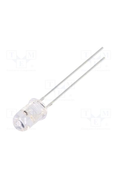 OEM LED OPTOSUPPLY OSY5MP5A31A-6.8HZ, galben, 5mm, cu prindere prin clemă, 58...