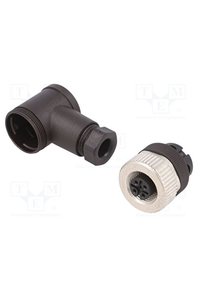 OEM Conector M12 WEIDMÜLLER SAIBW-4/7, mufă, PIN 4, mamă, în unghi 90°, termi...
