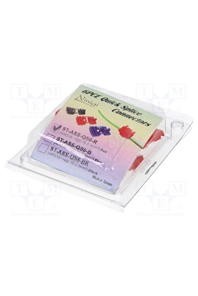 OEM Set Cu eliberare rapidă NINIGI ST-ASS-QS6-R, pe cablu, IDC, roşie, 0,75÷2...