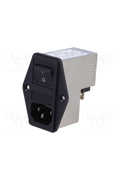 OEM Conector alimentare AC SCHURTER 4304.4025, soclu, tată, 10A, 250VAC, 250V...