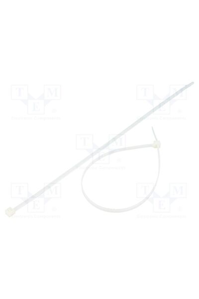 OEM Colier de strângere FIX&FASTEN FIX-S-4.8X280S/N, W 4,8mm, naturală, polia...