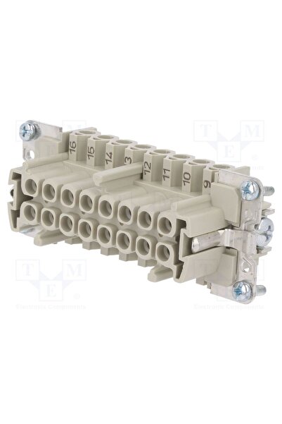 OEM Conector HDC WIELAND 70.300.1640.0, mamă, PIN 16, dimensiune 16, pt.monta...
