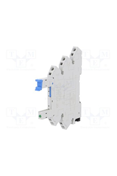 OEM Stativ HONGFA RELAY 41F-1Z-C4-4, PIN 5, 6A, 250VAC, pentru şină DIN, clem...