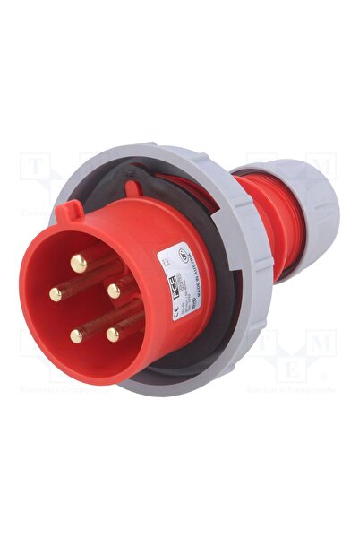 OEM Conector alimentare AC trifazate PCE 0252-6, mufă, tată, 32A, 400VAC, Shark