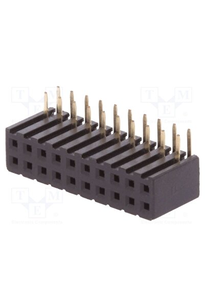 OEM Conector şiruri pini CONNFLY DS1026-13-2X10S8BR, soclu, mamă, PIN 20, THT...