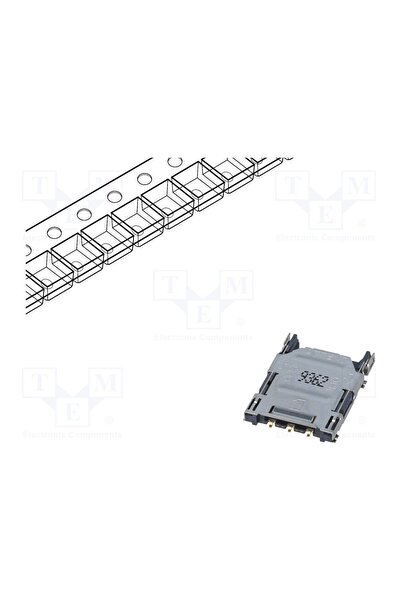 OEM Conector pentru carduri ATTEND 115V-AD00, Nano SIM, SMT, PIN 6
