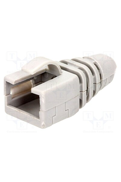 OEM Protecţie mufă MH CONNECTORS MHRJ45SRB-RET-LG, gri deschis, RJ45, Pachet ...