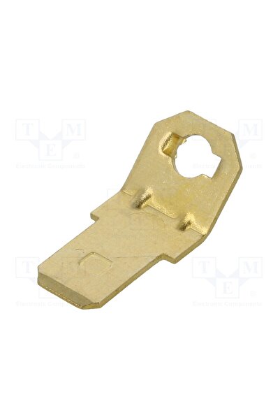 OEM Terminal plat KEYSTONE KEYS1271, 4,8mm, 0,5mm, tată, M2,5, înşurubare, alamă