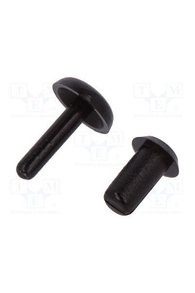 OEM Diblu DREMEC DR8G4012.0X2.8B, poliamidă, Lung.nit 4mm, neagră, Øorif.mont...