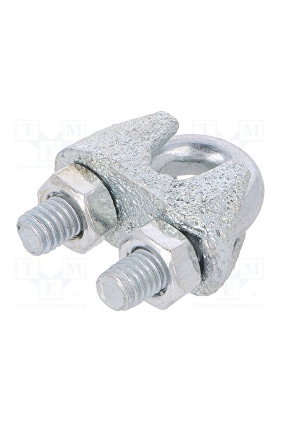 OEM Bridă-clemă de prindere cablu DROMET D-ZL.8, oţel, pt cabluri, Øliny 8mm,...
