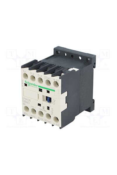 OEM Contactor tripolar SCHNEIDER ELECTRIC LP4K0601BW3, 3 contacte auxiliare N...