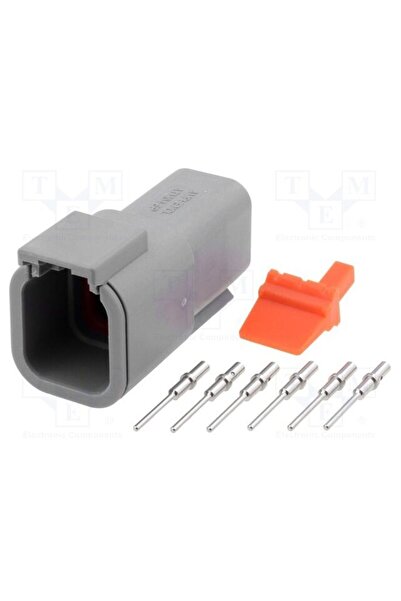 OEM Conector cablu-cablu AMPHENOL ATM04-6P-KIT01, mufă, tată, ATM, PIN 6, IP6...