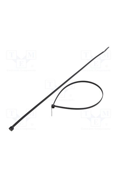 OEM Colier de strângere FIX&FASTEN FIX-S-4.8X350/BK, W 4,8mm, neagră, poliami...