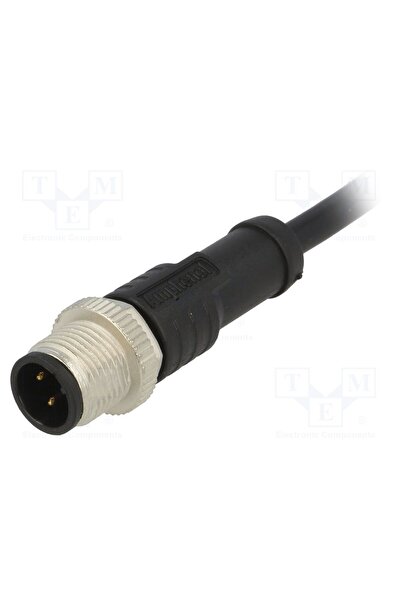 OEM Conector M12 AMPHENOL LTW M12A-04BMMM-SL8D01, mufă tată, 4 pini, drept, c...