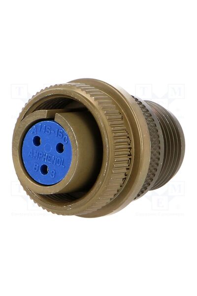 OEM Conector circular AMPHENOL 97-3106A-14S-1S, mufă, pe cablu, PIN 3, mamă, ...