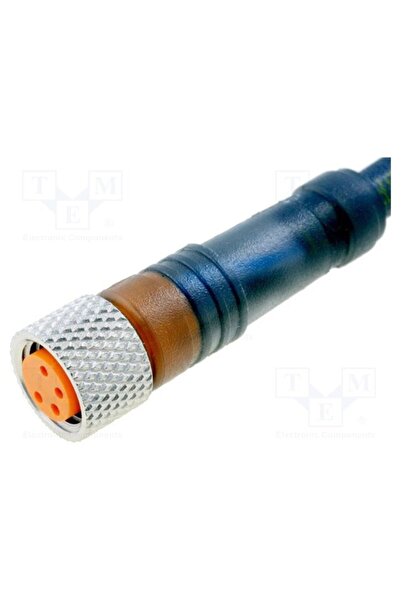 OEM Conector M8 LUMBERG AUTOMATION RKMV4-225/2M, 2m, mamă, PIN 4, drept, cu m...