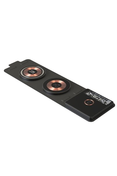 DAMAIU Încărcător wireless magnetic pliabil 3-în-1, Stație de încărcare rapid...