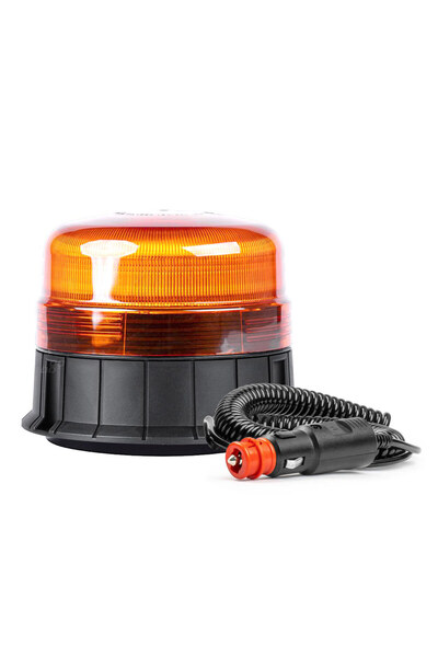 AMIO Lumină de avertizare intermitentă tip baliză, 39 LED-uri, cu magnet, R65...