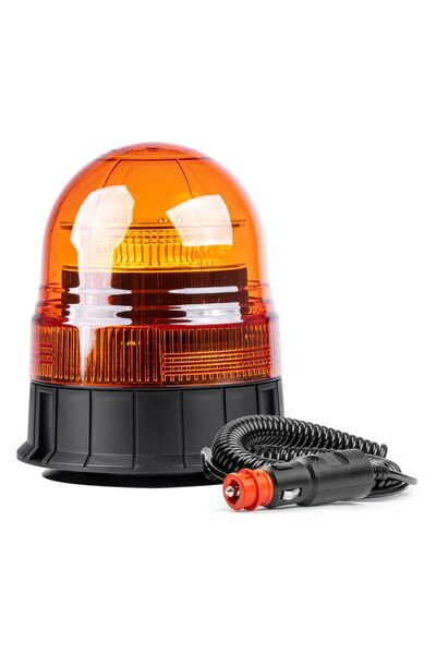 AMIO Lumină de avertizare intermitentă tip baliză 39 LED-uri cu magnet R65 R1...