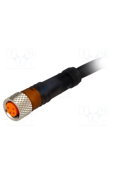 OEM Conector M8 LUMBERG AUTOMATION RKMV4-225/5M, 5m, mamă, PIN 4, drept, cu m...