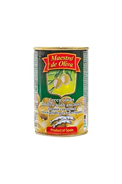 NN Măsline verzi cu anșoa Maestro de Oliva, 300 g