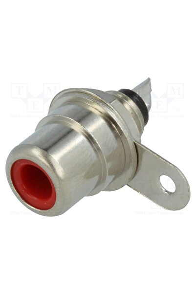 OEM Conector RCA LUMBERG BTO1R, soclu, mamă, drept, lipire, nichelat, Etichet...