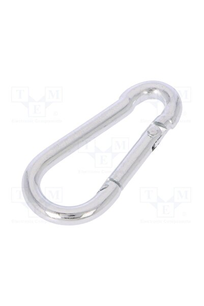 OEM Carabină DROMET D-KSO.4.40, oţel, pt cabluri, zinc, 4mm, Pachet 10 buc