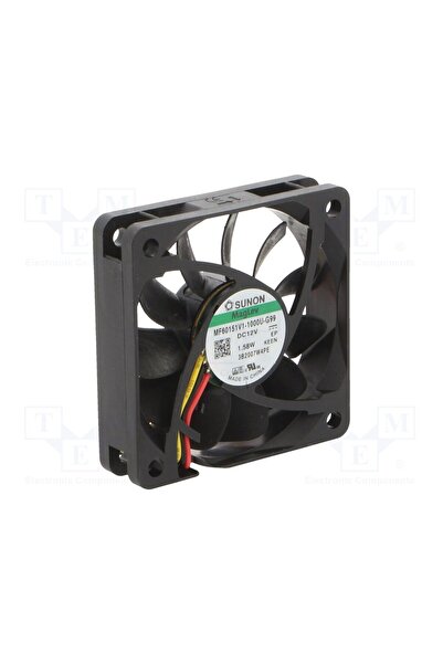 OEM Ventilator DC SUNON MF60151V1-G99-A, axial, 12VDC, 60x60x15mm, 44,62m3/h,...