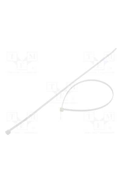 OEM Colier de strângere FIX&FASTEN FIX-S-4.8X350/N, W 4,8mm, naturală, poliam...